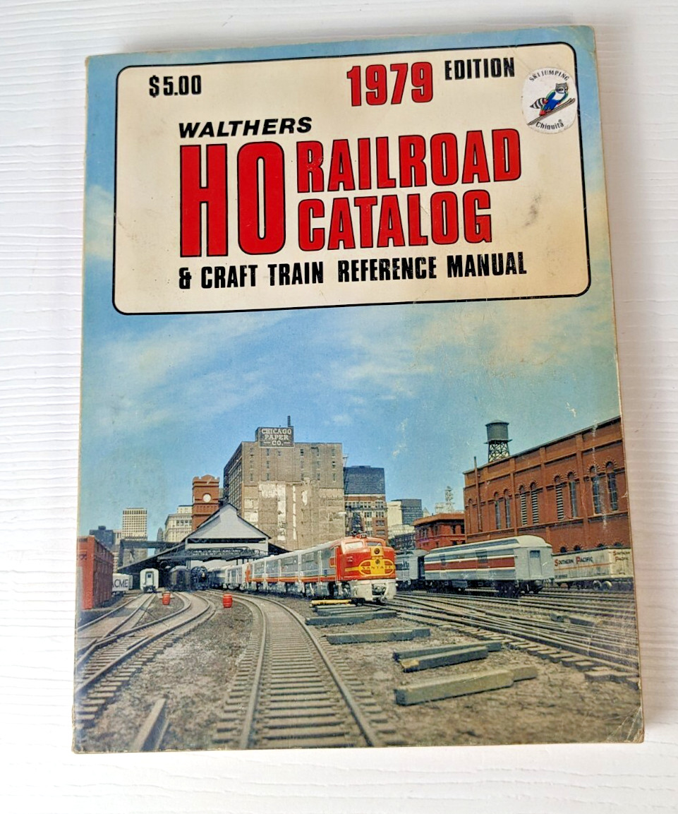 WALTHERS HO 1979 EDITION RAILROAD CATALOG & CRAFT TRAIN REFERENCE MANUAL, PB!