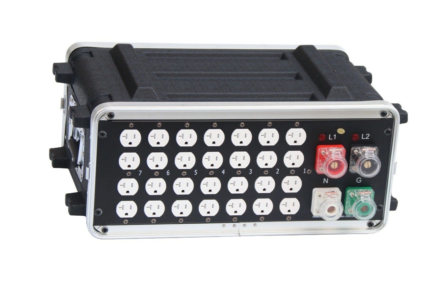 Camlock Input Supply 28*Edison Output Socket Power Distribution Box Stage Audio