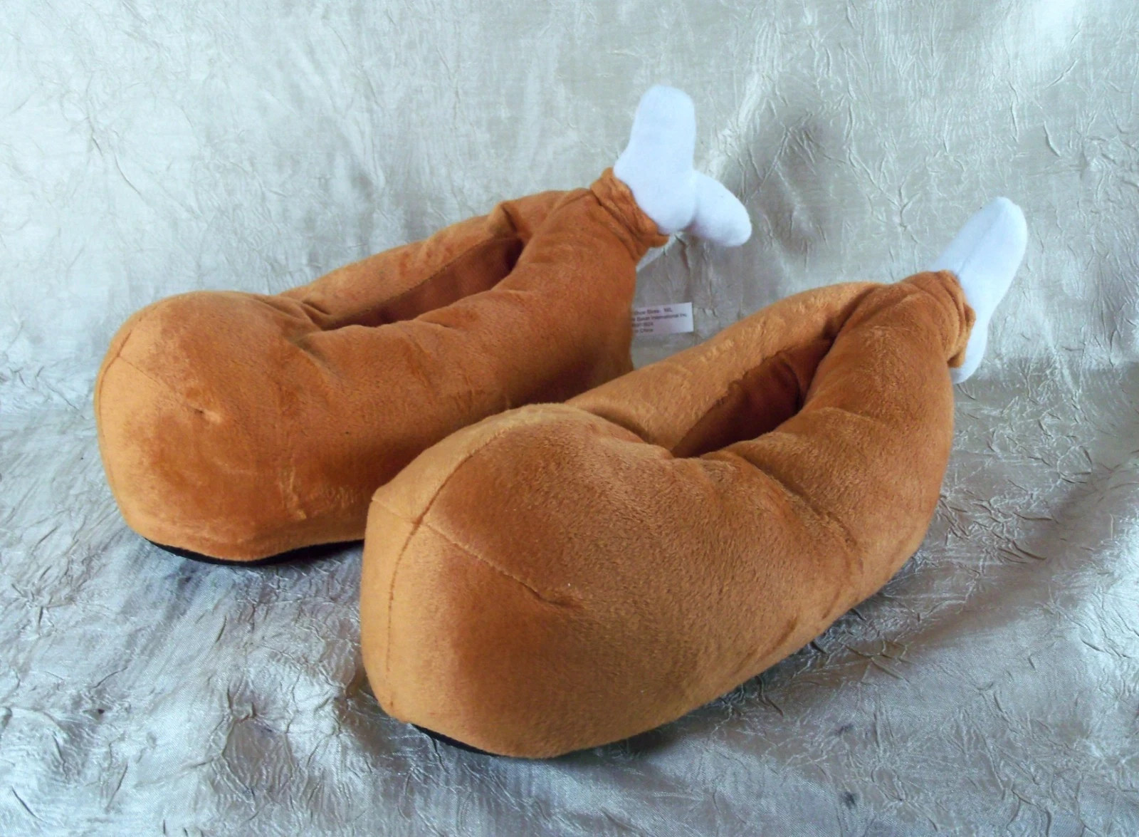 Turkey Legs Holiday Slippers YOUTH Medium or Large Size KIDS