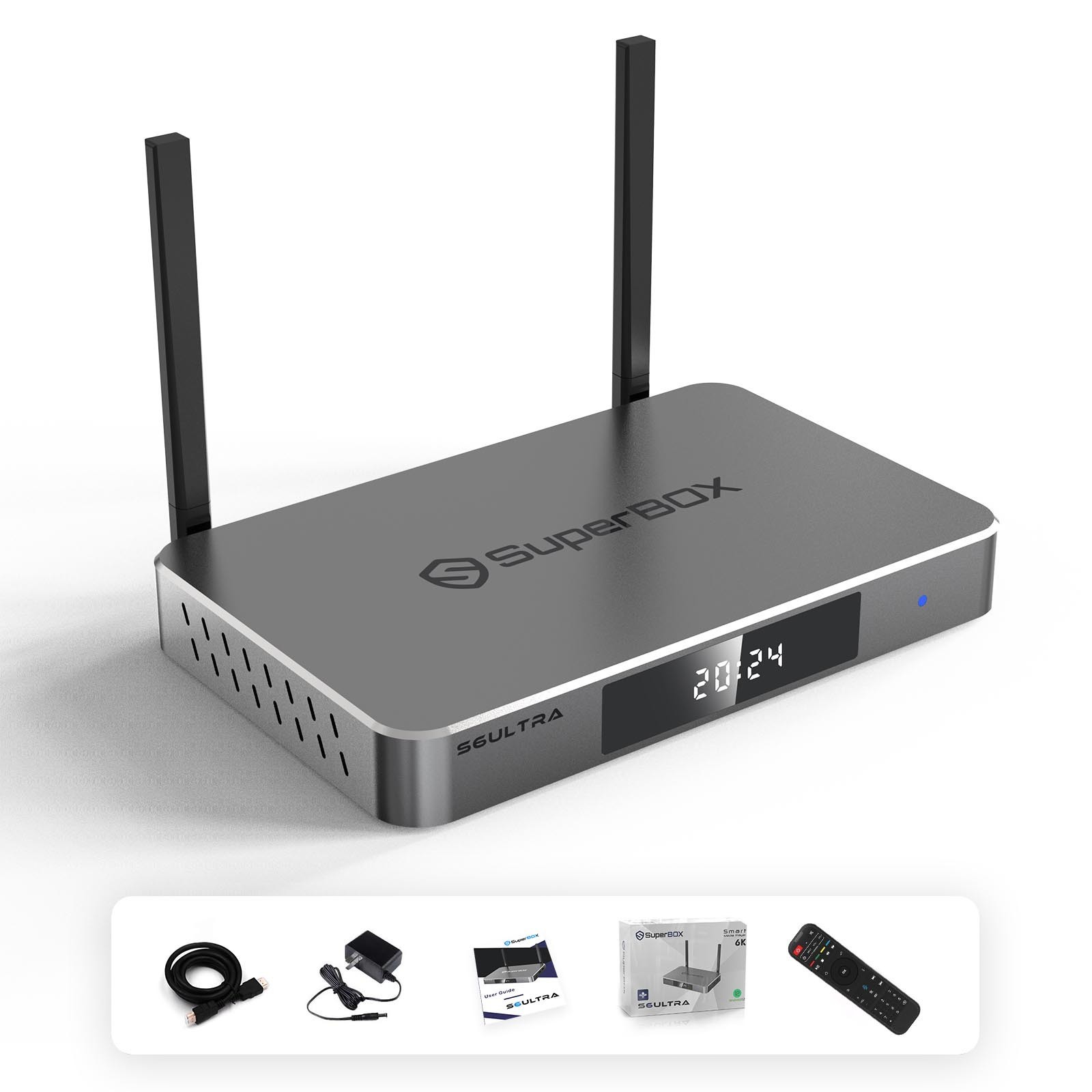 SuperBox S6 Ultra Streaming Media Player - Authorized Distributor -Ship Same Day