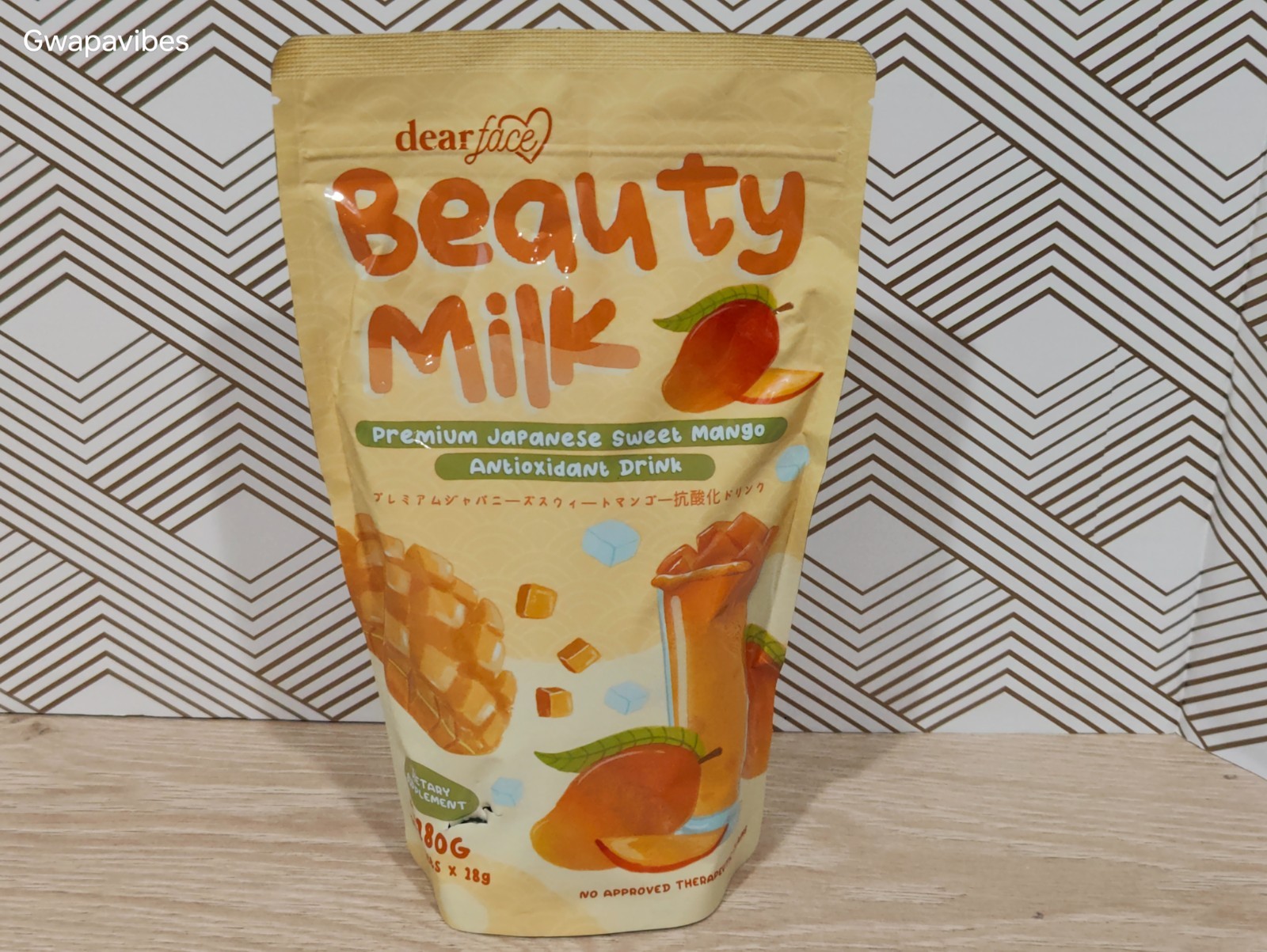 Dear Face Beauty Milk Premium Japanese Sweet Mango Antioxidant Drink - US Seller