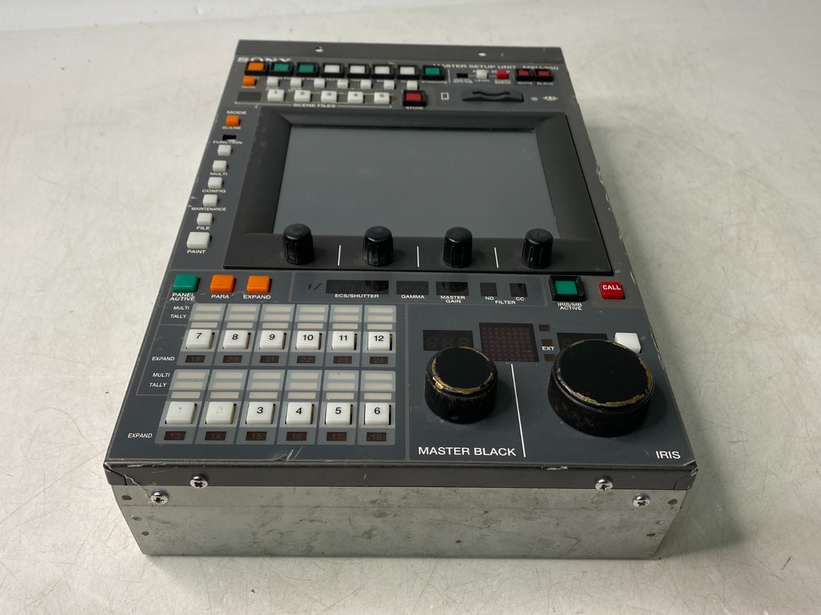 Sony MSU-950 Master Setup Unit - Powers On - FOR PARTS