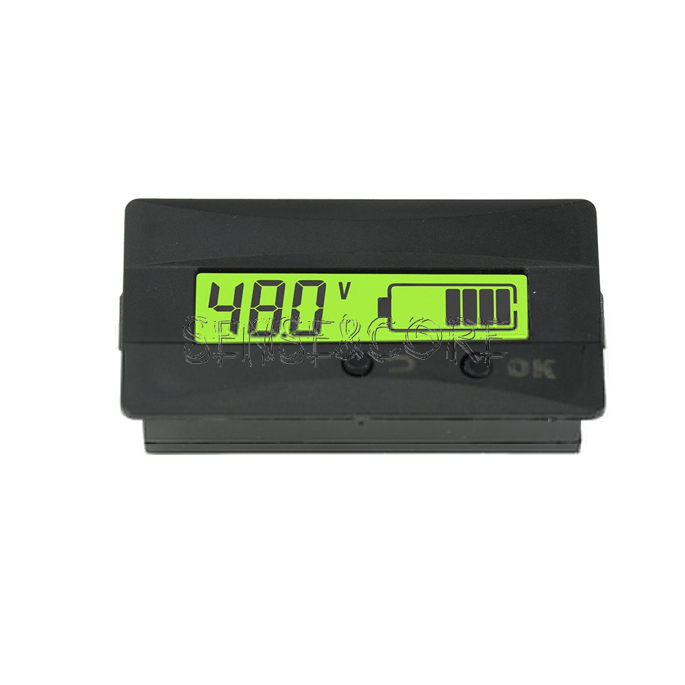 3pcs DC9-120V Universal Digital Battery Voltage Meter & Battery Level Indicator