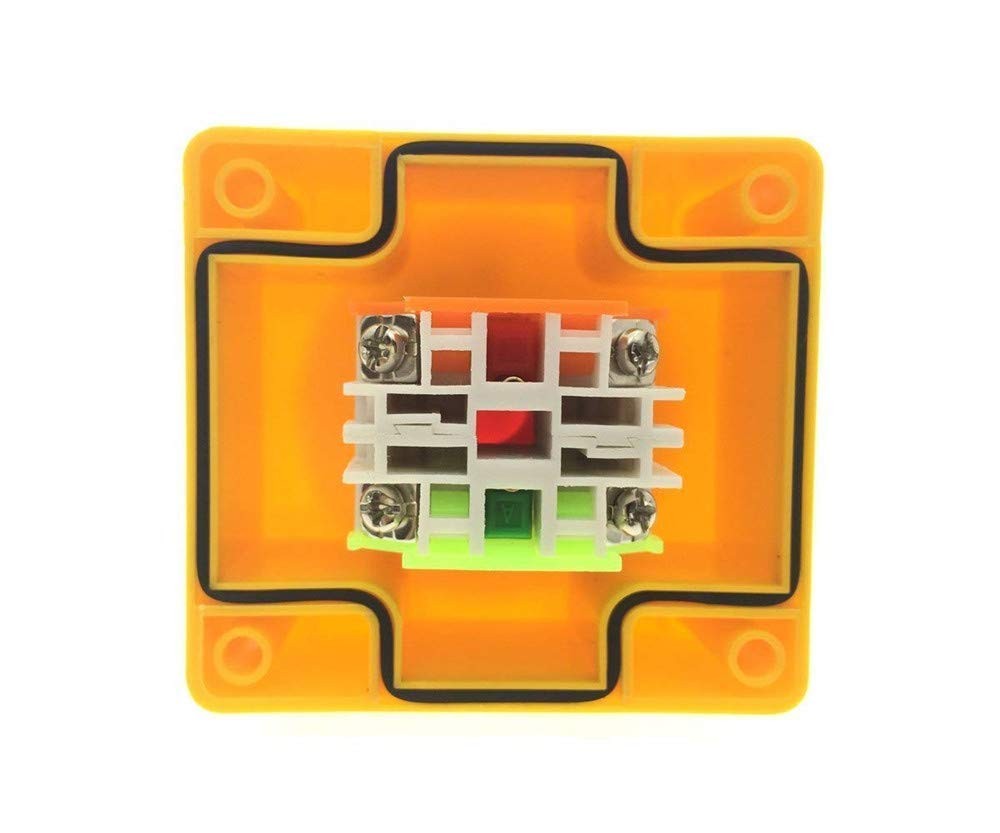 mxuteuk 22mm 2NC Red Mushroom Emergency Stop Push Button Switch Estop AC 660V