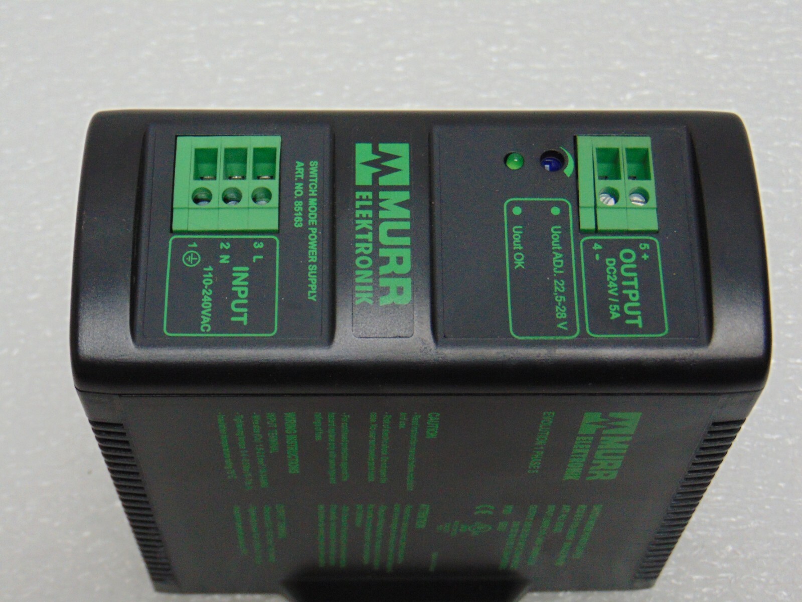 Murr Electronik MCS-B 5-110-240/24 Switch Mode Power Supply *used working