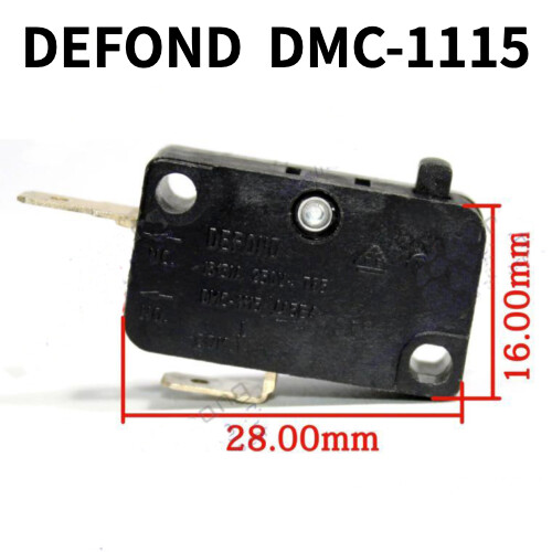 1pc DEFOND DMC-1115 micro Travel limit switch Rice cooker microwave oven 15.1A