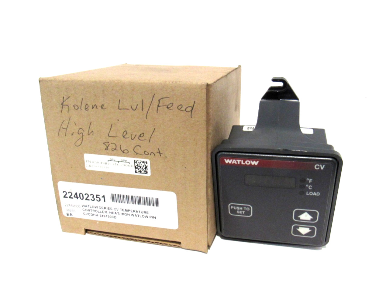NEW WATLOW CVCDHH-3461900D TEMPERATURE CONTOLLER CVCDHH3461900D