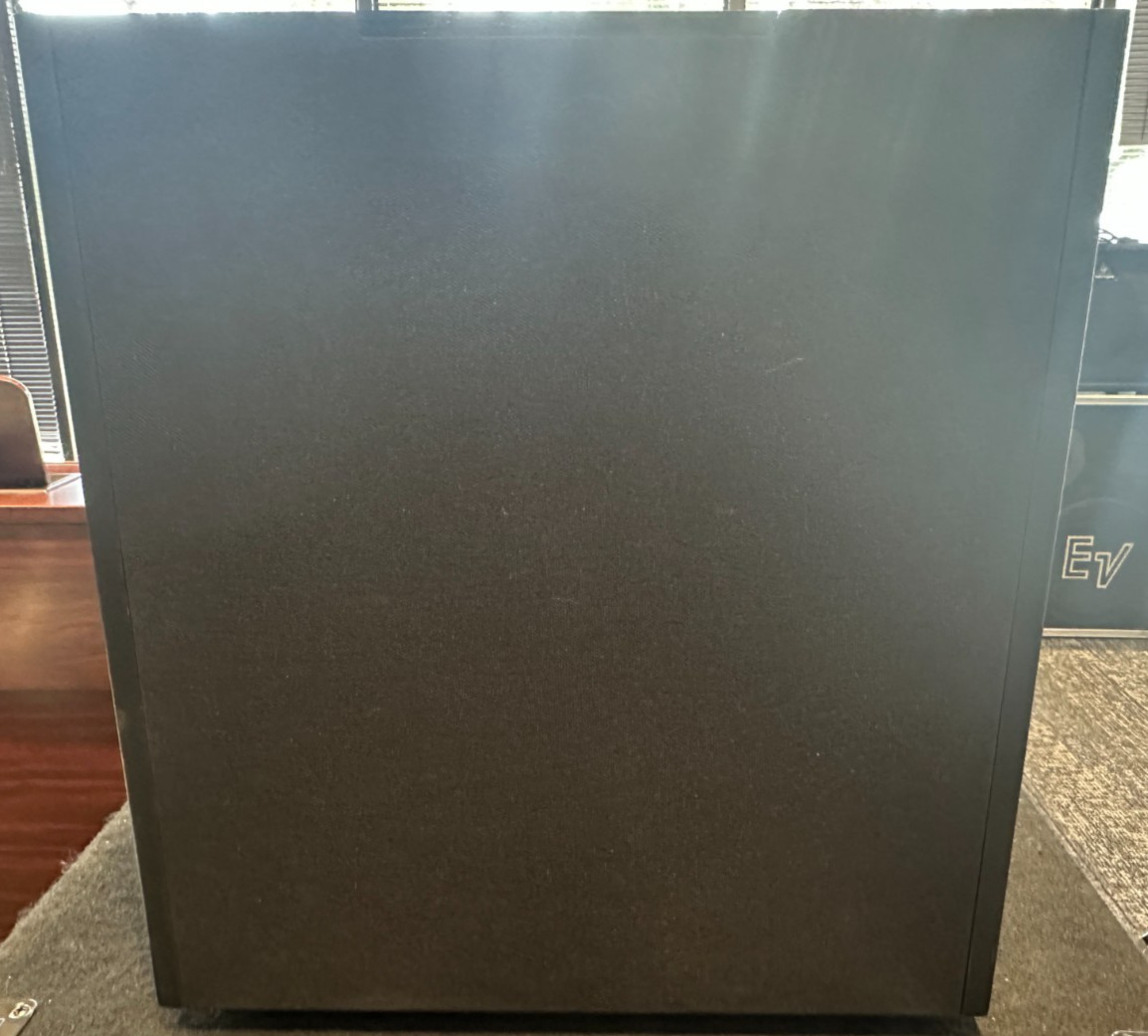 Triad Silver Omni Sub, black w/ power cord, 17x16x14, PICKUP ONLY, MARIETTA, GA