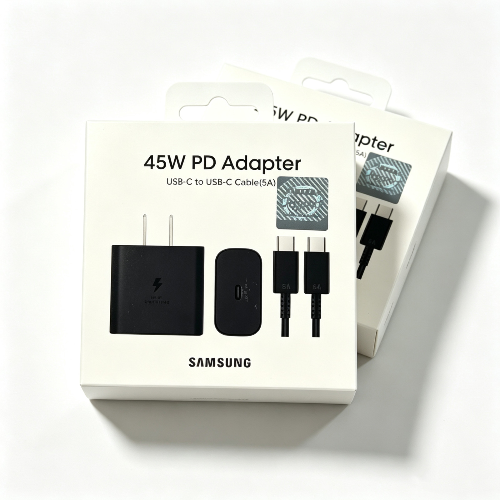 NEW SAMSUNG GALAXY 45 WATTS USB-C SUPER FAST CHARGING WALL CHARGER + CABLE