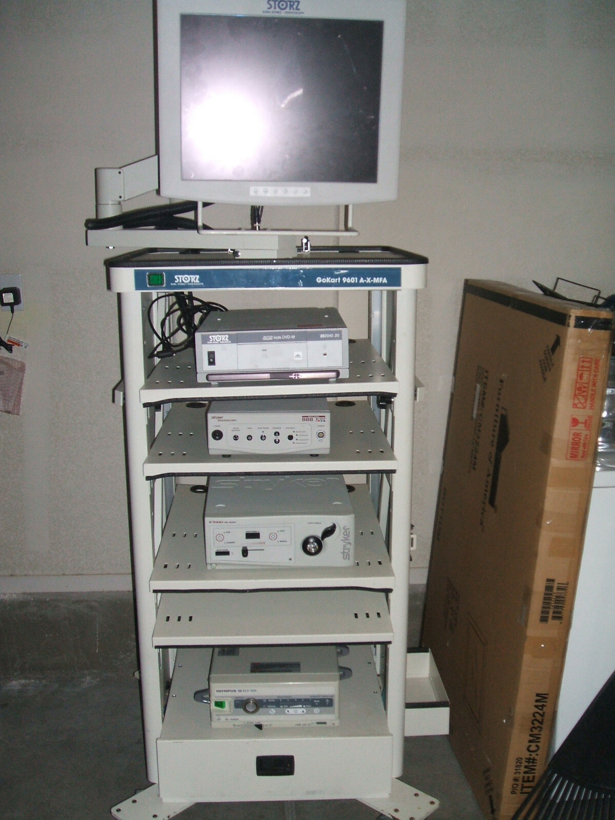 Stryker 988 Mobile Endoscopy Video Imaging System - Great Working/Nice/Clean