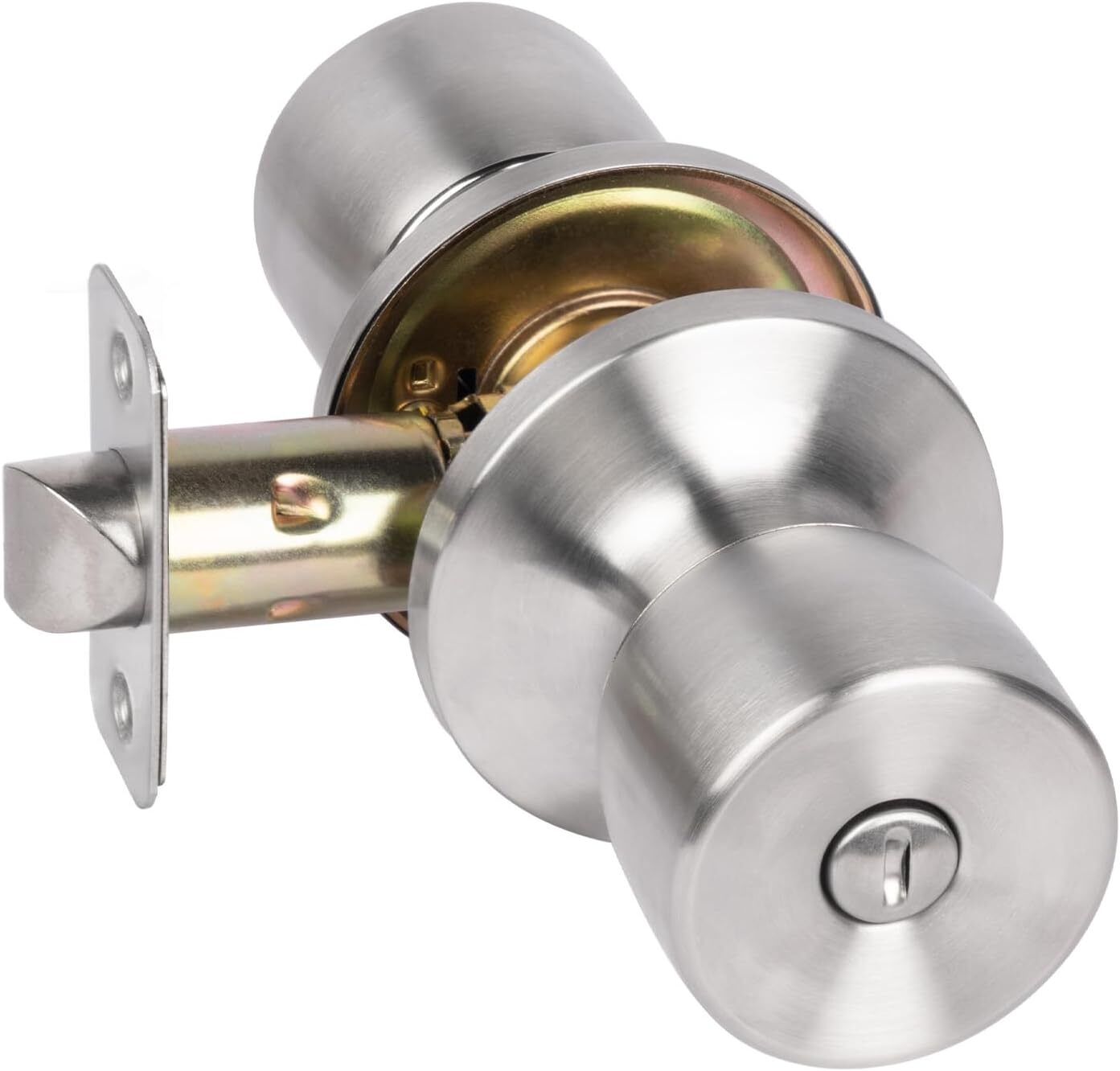 Privacy Door Knob with Lock, Interior for Bedroom and 1,