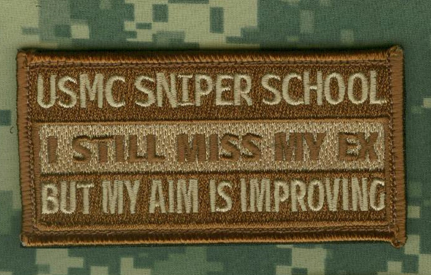 KANDAHAR WHACKER© MARSOC RAIDERS RECON USMC SNIPER SCHOOL SSI: Still miss my Ex