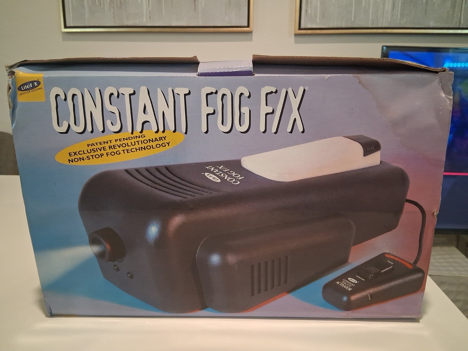 New Vintage Lite F/X Constant Fog F/X Machine 1741 Halloween Special Effects Box