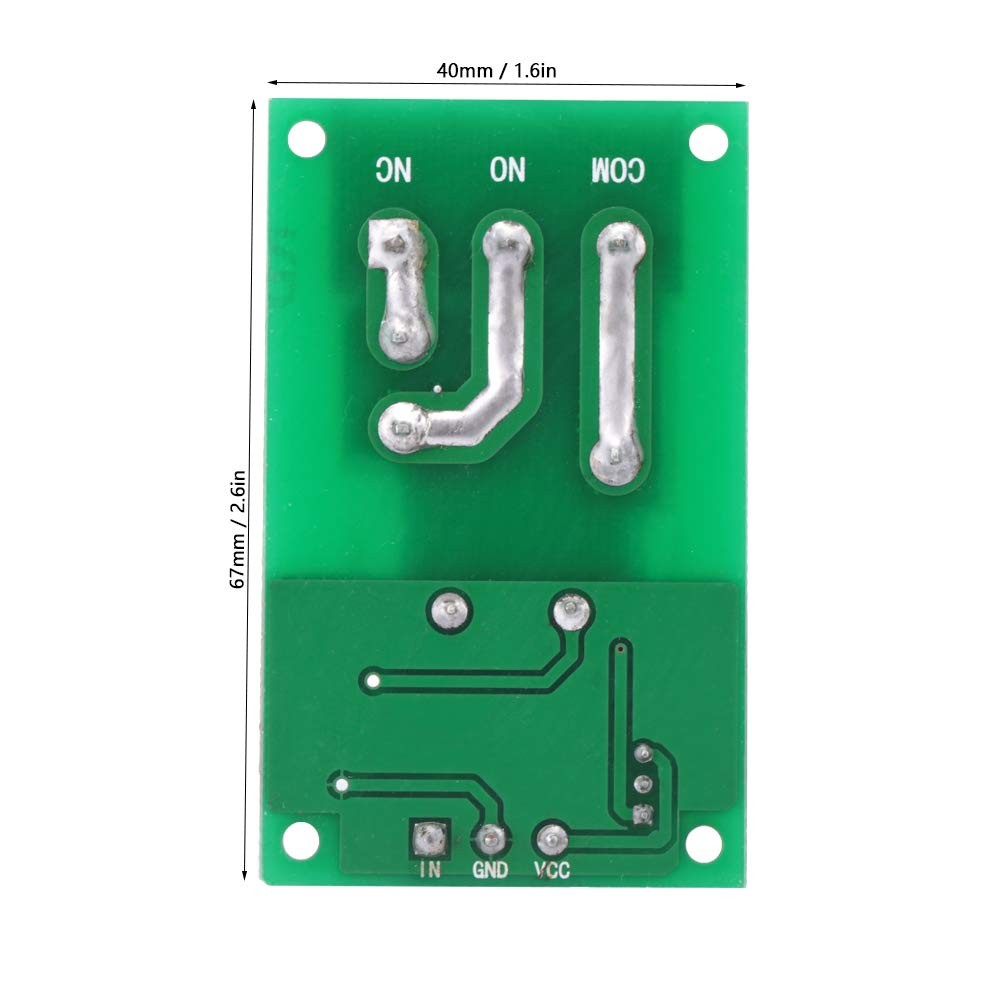 Relay Module One Way, High/Low Level Trigger 5V Relay Module, Optocoupler Iso...