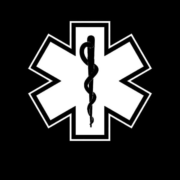 Star of Life Sticker Decal