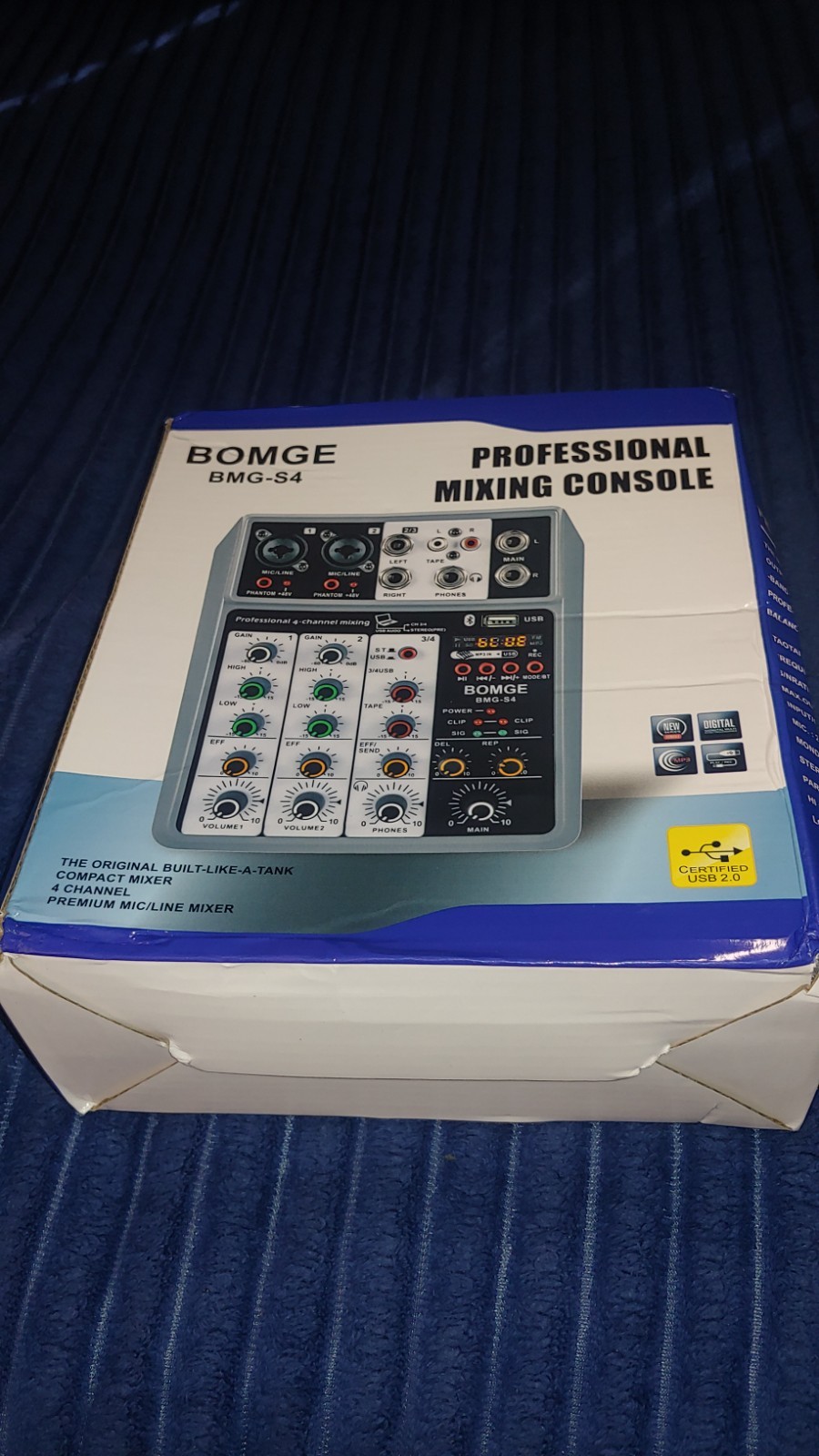 Ultimate Karaoke DJ Bundle - 4-Channel Bluetooth Mixer, Wireless Microphone Set