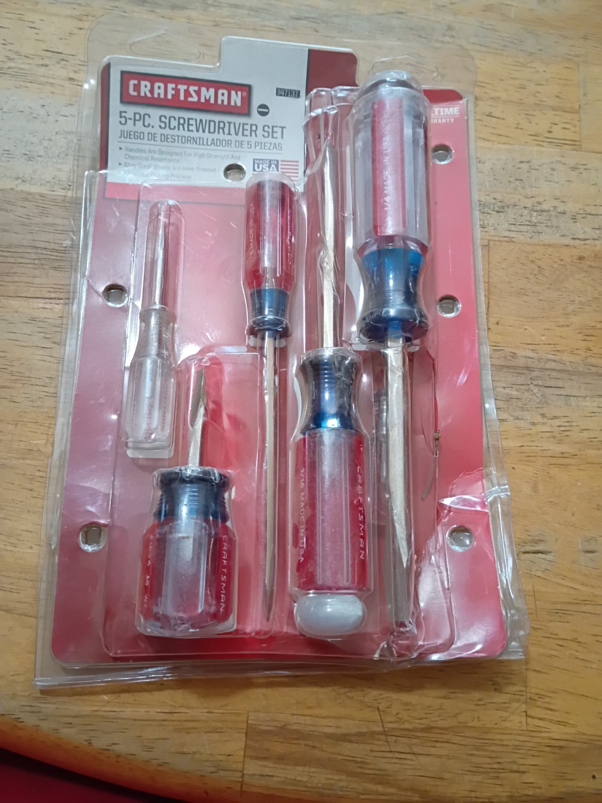 NOS Craftsman USA 5 Pc. Screwdriver Sets Made In USA