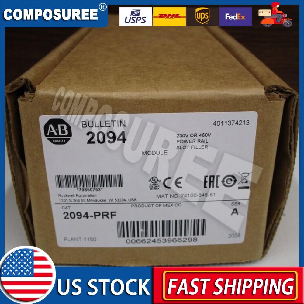 ALLEN BRADLEY 2094-PRF Slot Filler Power Rail 230V or 460V Ser A NEW AB 2094-PRF
