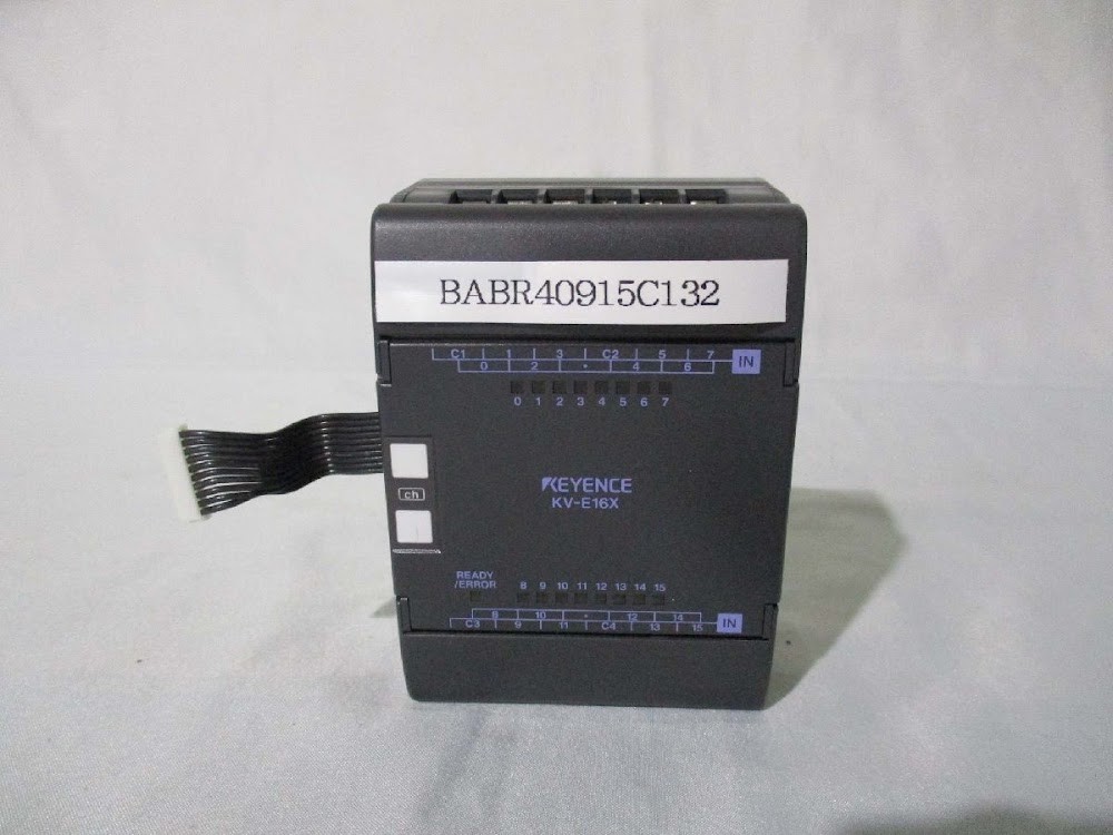 KEYENCE KV-E16X PLC with Built-in Display Function USED #10