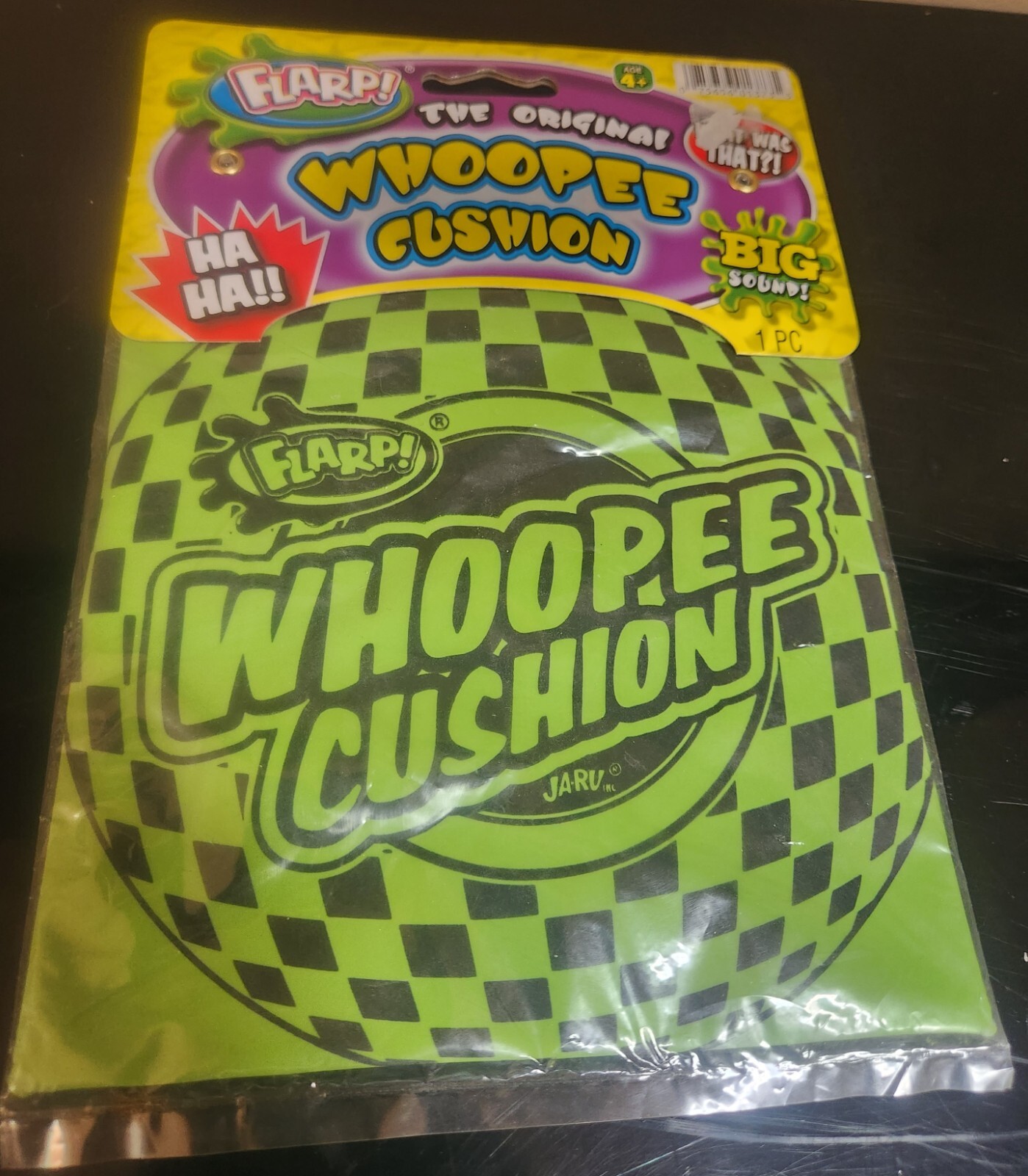 JA-RU, Inc. The Original Inflatable Whoopee Cushion Prank Gag Joke; 6"x9"
