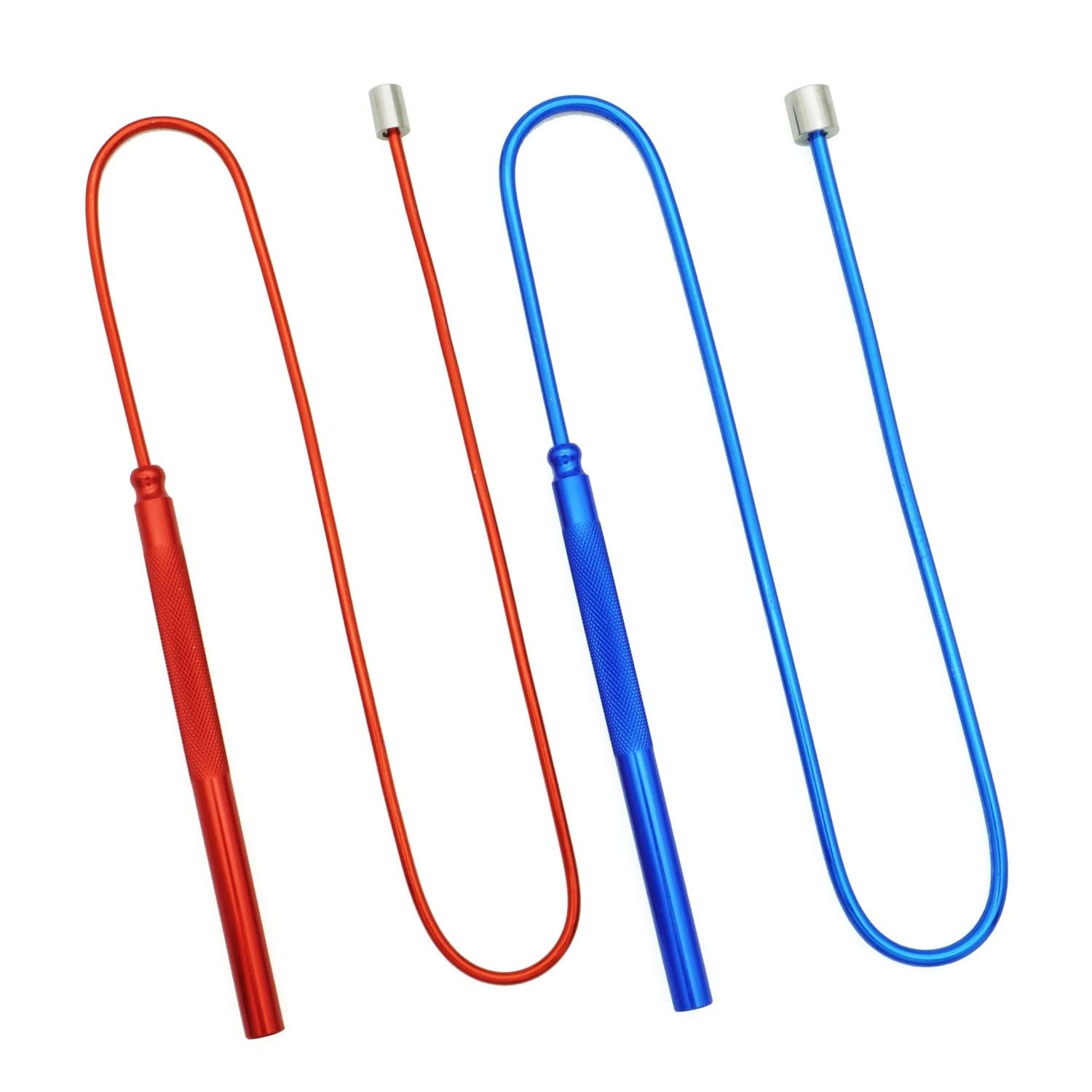 Magnetic Pickup Tool Set Flexible 2LB & 5LB 26" Bendable Extension