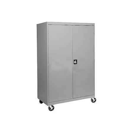 Sandusky Lee Ta4r462472-05 Solid Door Storage Cabinet, 46 In W, 78 In H, 24 In