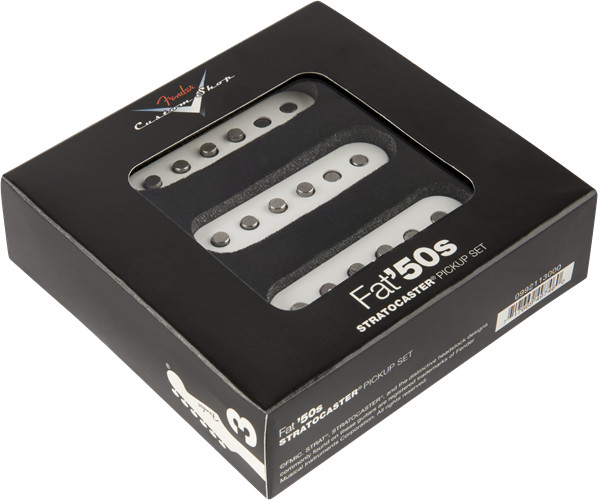 Genuine Fender Custom Shop Stratocaster/Strat FAT '50s Guitar Pickups Set
