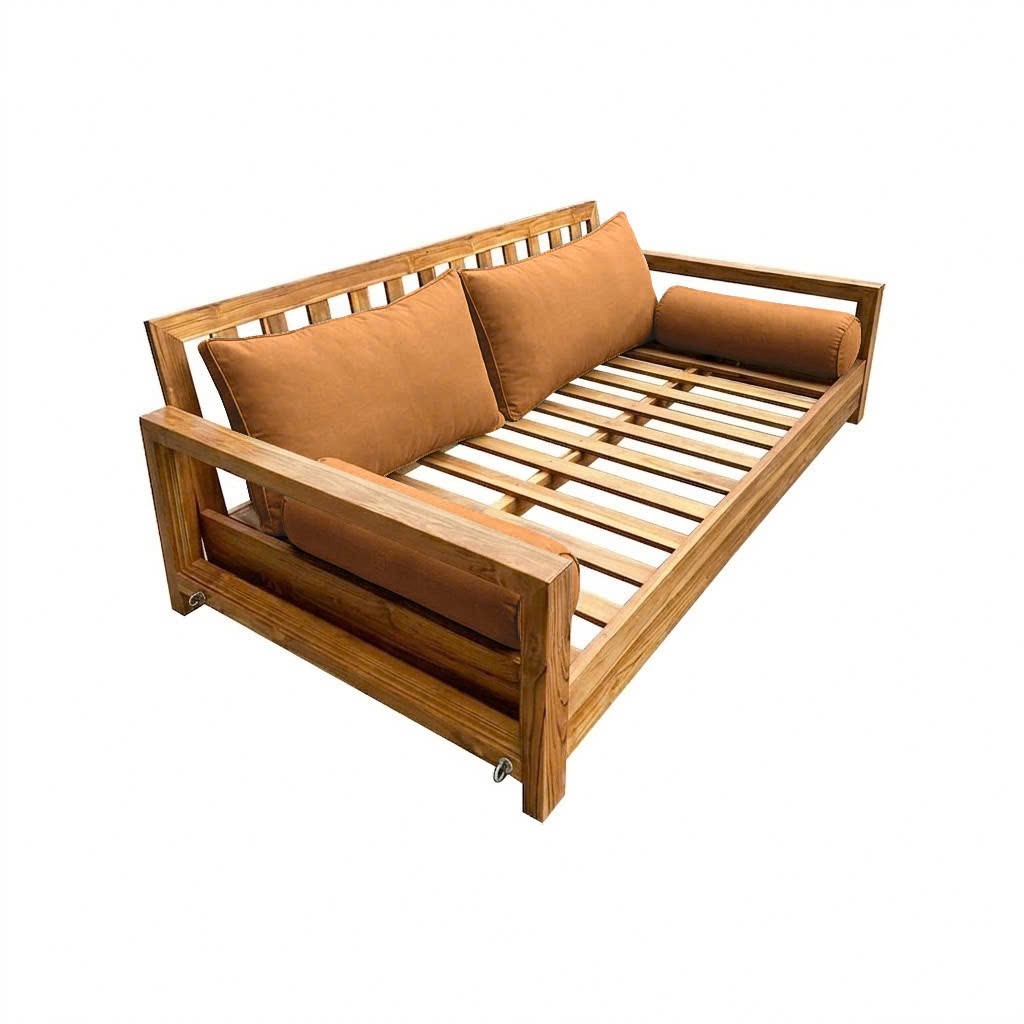 |COVER ONLY| STYLE 2 Crib Bolster Pillow Daybed Porch Swing Pipe Trim AD104