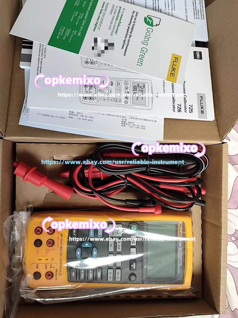Fluke 725 Multifunction Process Calibrator new fast shipping