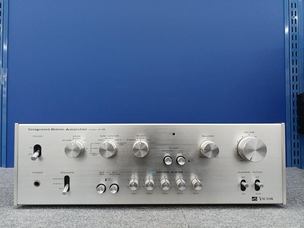 VICTOR Primain Amplifier JA-S5 Junk Used