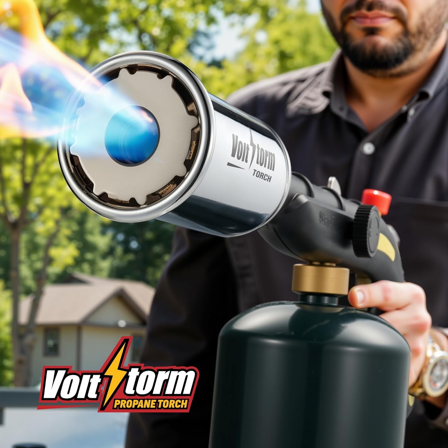 Cooking Torch Kitchen Blow Torch, Creme Brulee Torch, Propane Torch