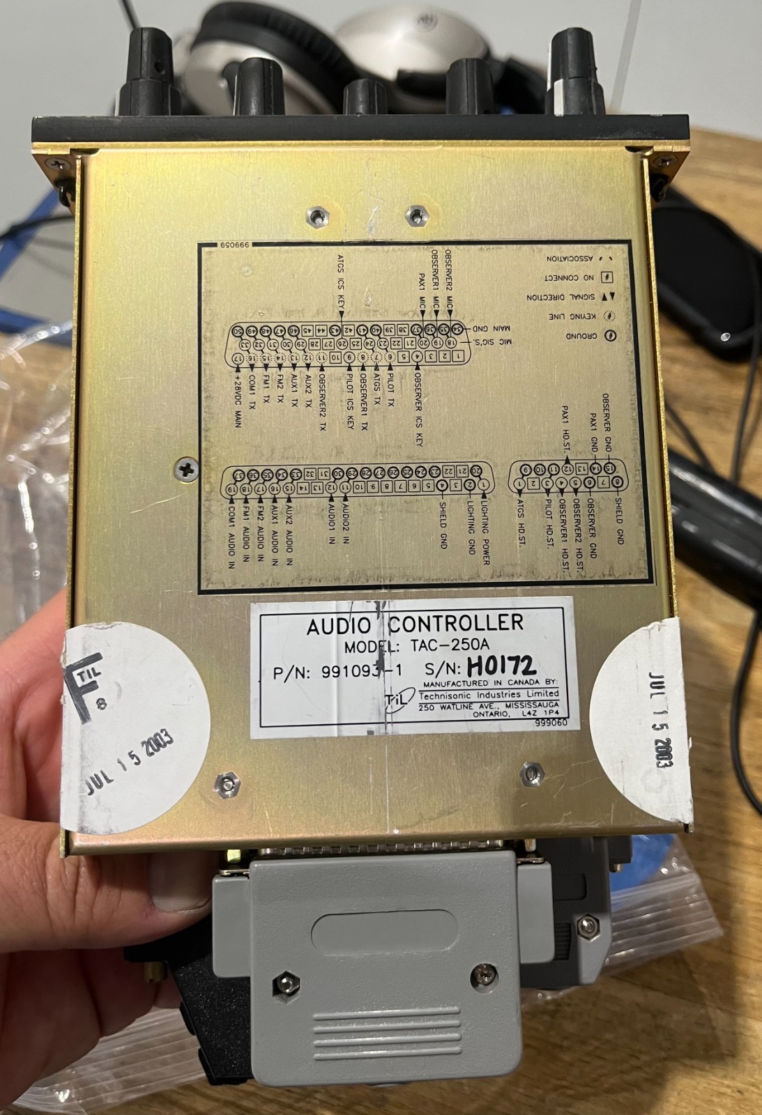 Technisonic TAC-250A