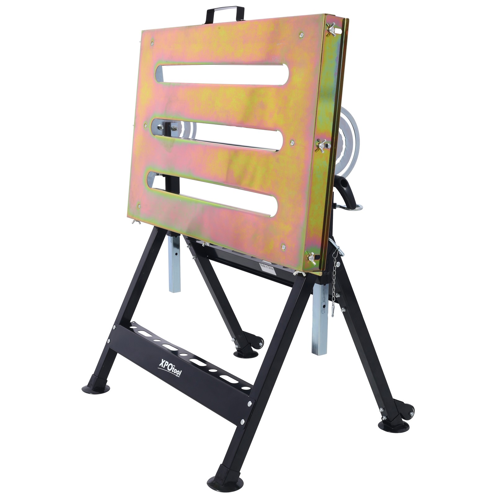 30" x 20" Folding Welding Table 400lbs Load Carbon Steel Welding Workbench Table