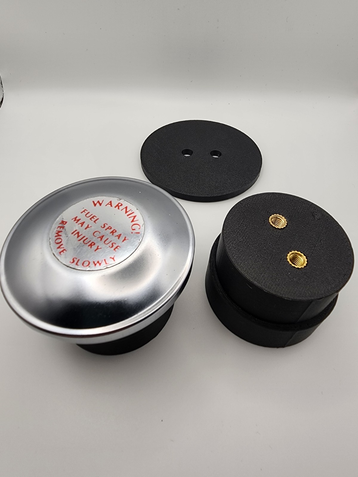 Ford Gas Filler Delete Plug 56-68 F-Series ASA Cab Hole Cover for Rear Tank