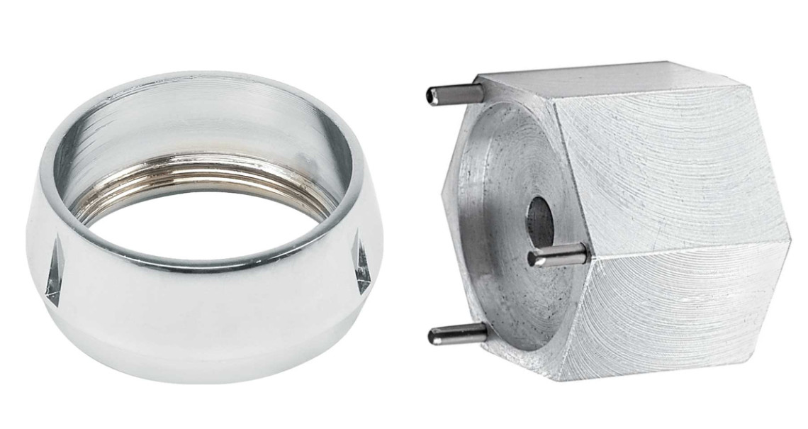 OER Ignition Bezel Nut and Tool For 1966 Bel Air  Impala & 1966-1967 Cutlass 442
