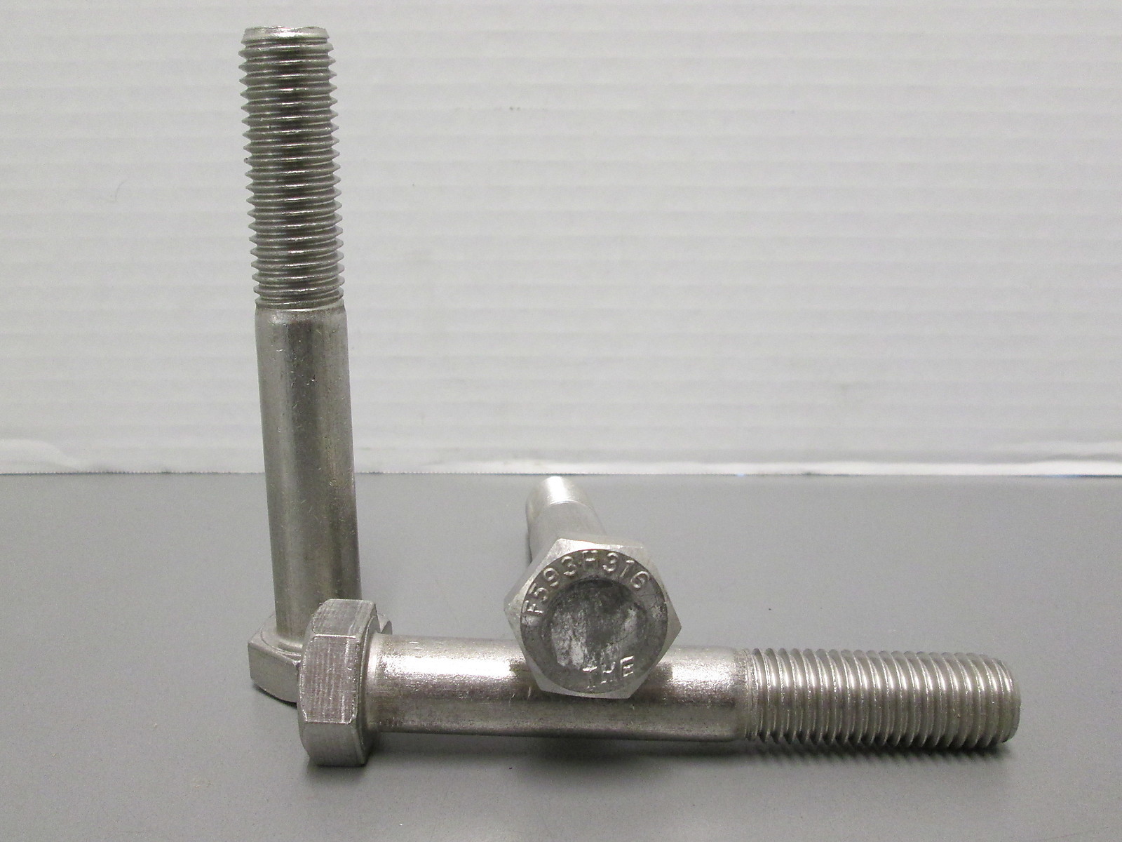 3/4-10 X 5" 316 STAINLESS STEEL HEX CAP SCREW LOT OF 5