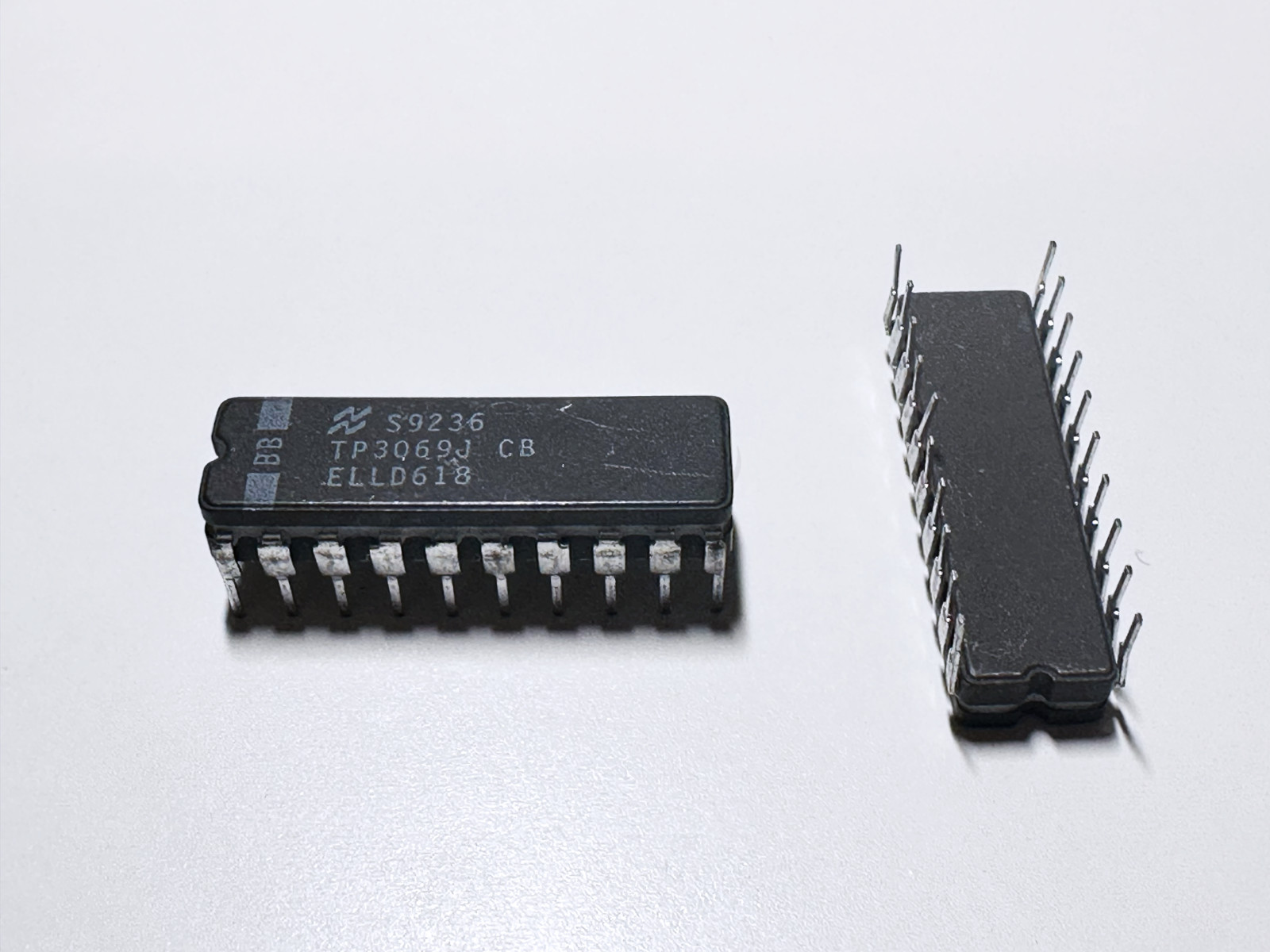 1X TP3069J NSC Enhanced Serial Interface CMOS CODEC Filter Combo A Law CDIP-20