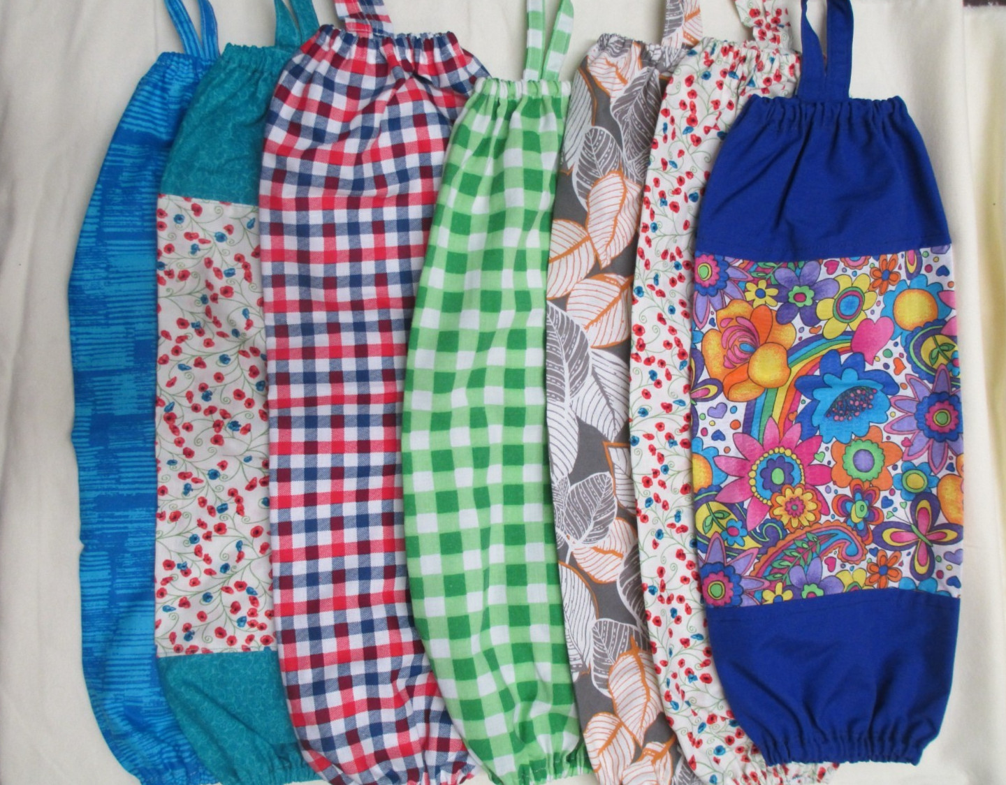 Handmade Plastic Bag Holders - Choose From Various Patterns - Buy More & Save !!