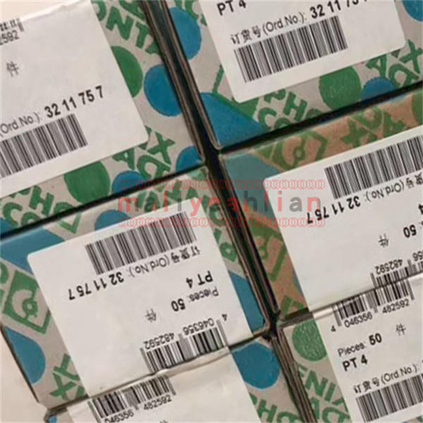 50PCS Phoenix 321175 Contact NEW PT 4 3211757 Straight-through Terminal Block