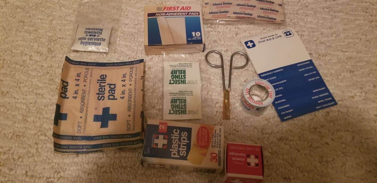 BMW E38 first aid kit