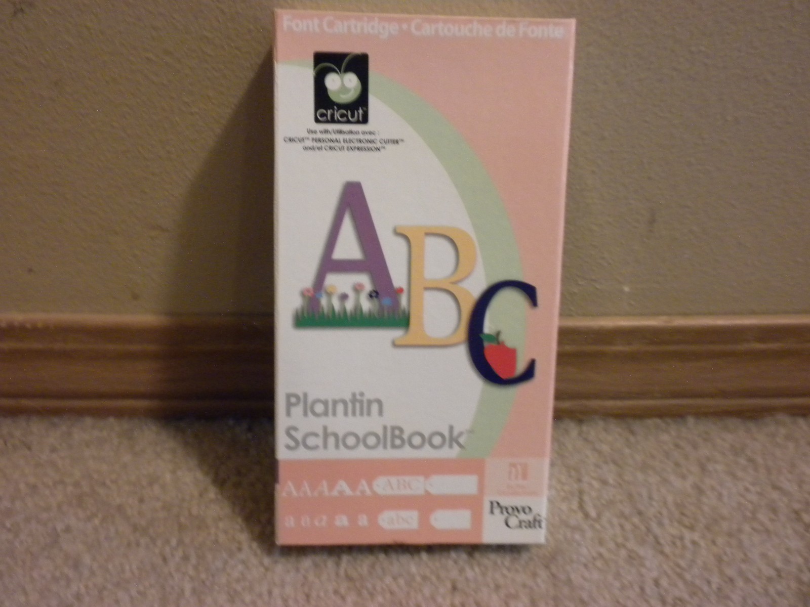 Cricut Cartridge Plantin Schoolbook Rare!