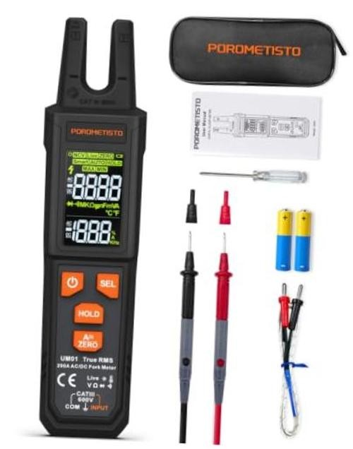 UM01 Digital Clamp Meter Multimeter ，TRMS 4000 Counts | Auto-Recognition