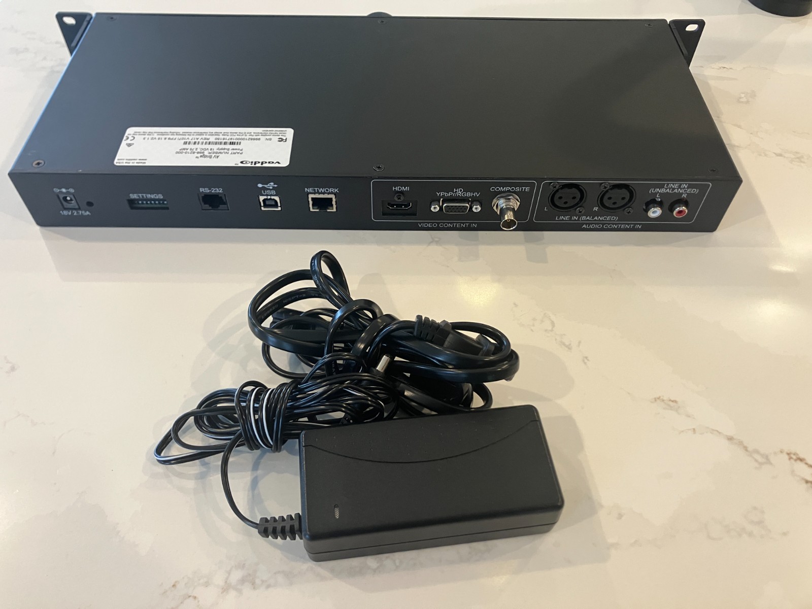 Vaddio AV Bridge 998-8210-000 w/Power Supply