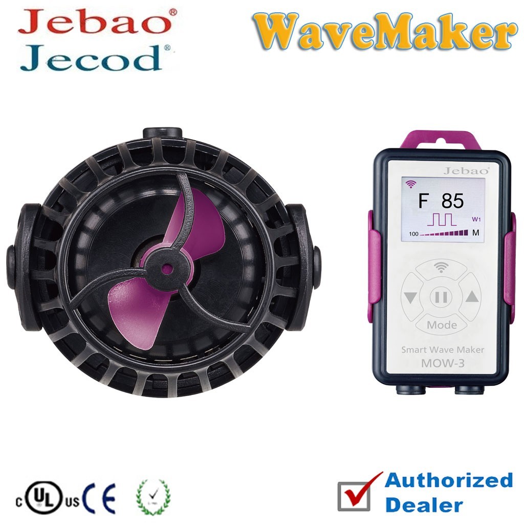 Jebao MOW-3 Wave Maker Flow Pump with Controller for Marine Reef Aquarium