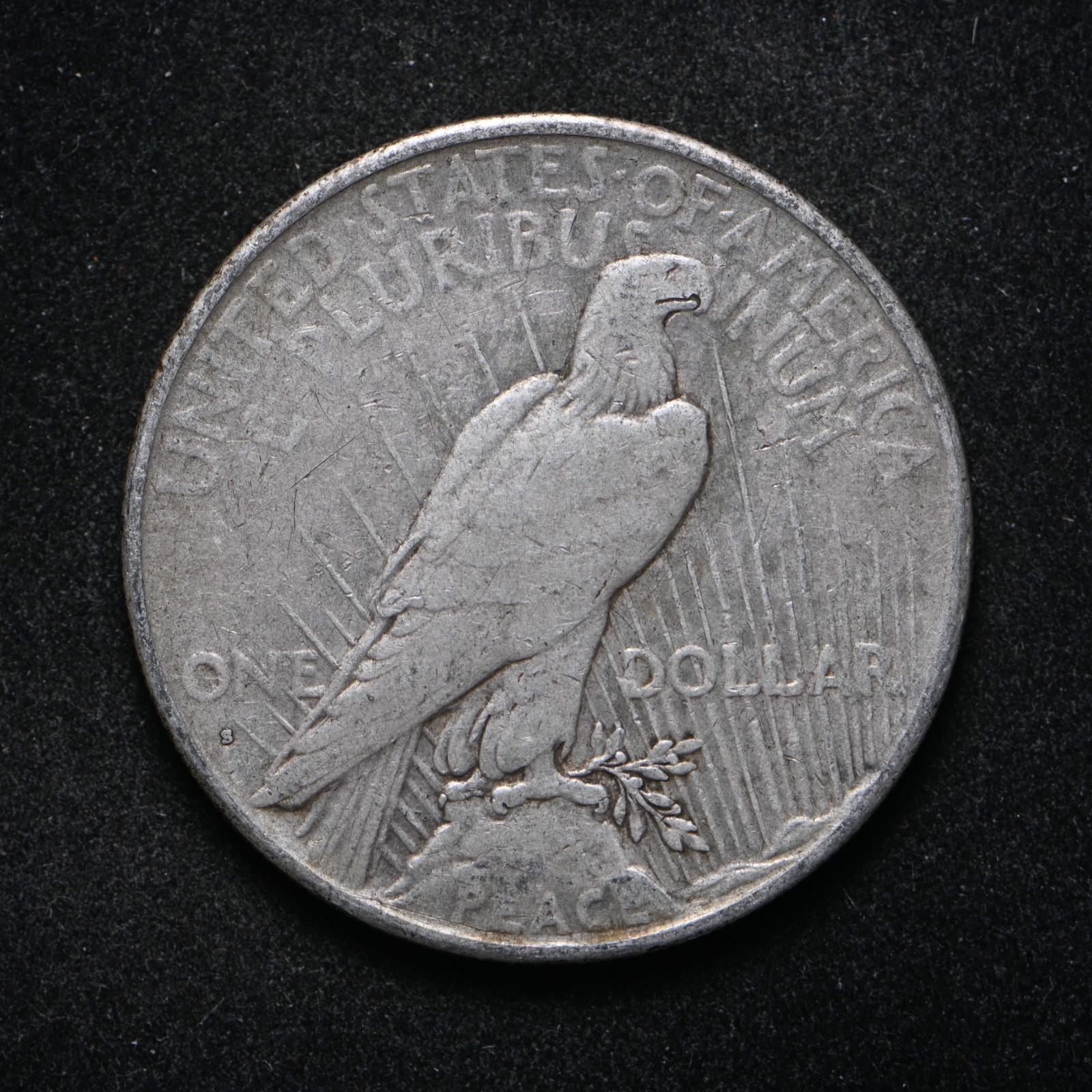 1934-S Peace Silver Dollar Fine (cn16997)