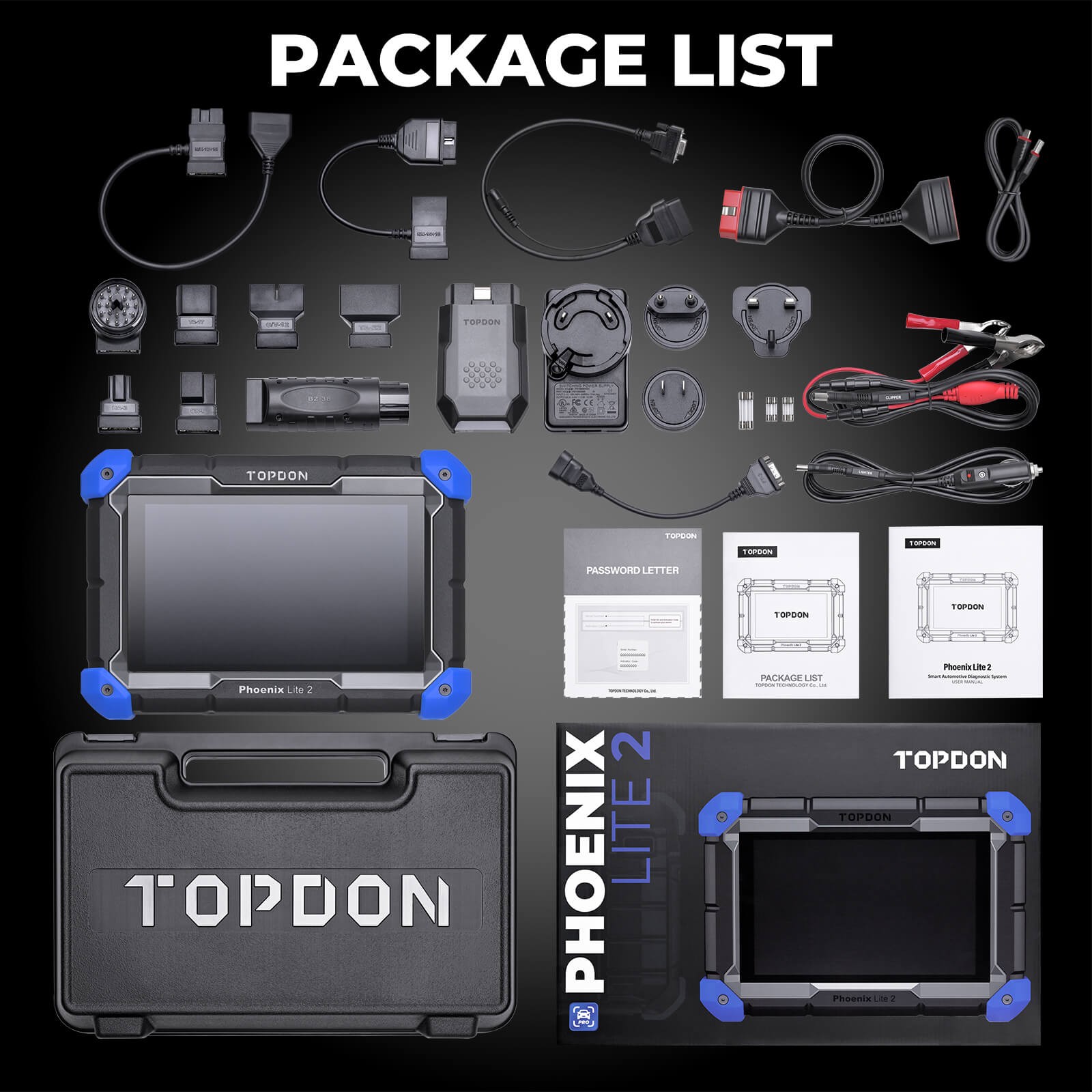 2026 TOPDON Phoenix Lite 2 ECU KEY Coding Scanner Car Diagnostic Tool ULTRA