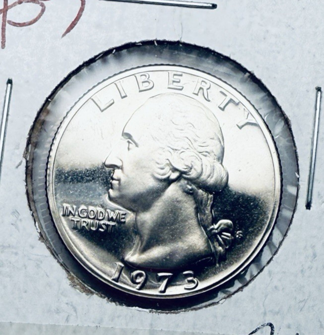 1973-S  Choice? GEM Proof Washington 25c ~ Deep Mirrors ~ Stunning ~ T66