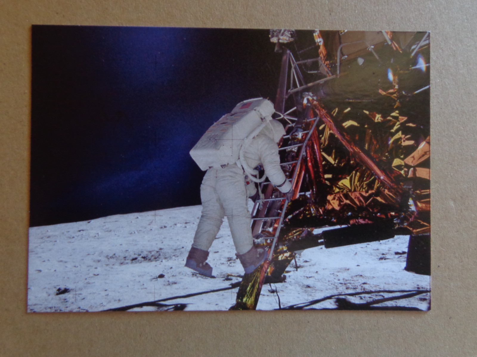 2009 - POST CARD - KIRGYSTAN - SPACE - APOLLO 11, 50th ANNIVERSARY
