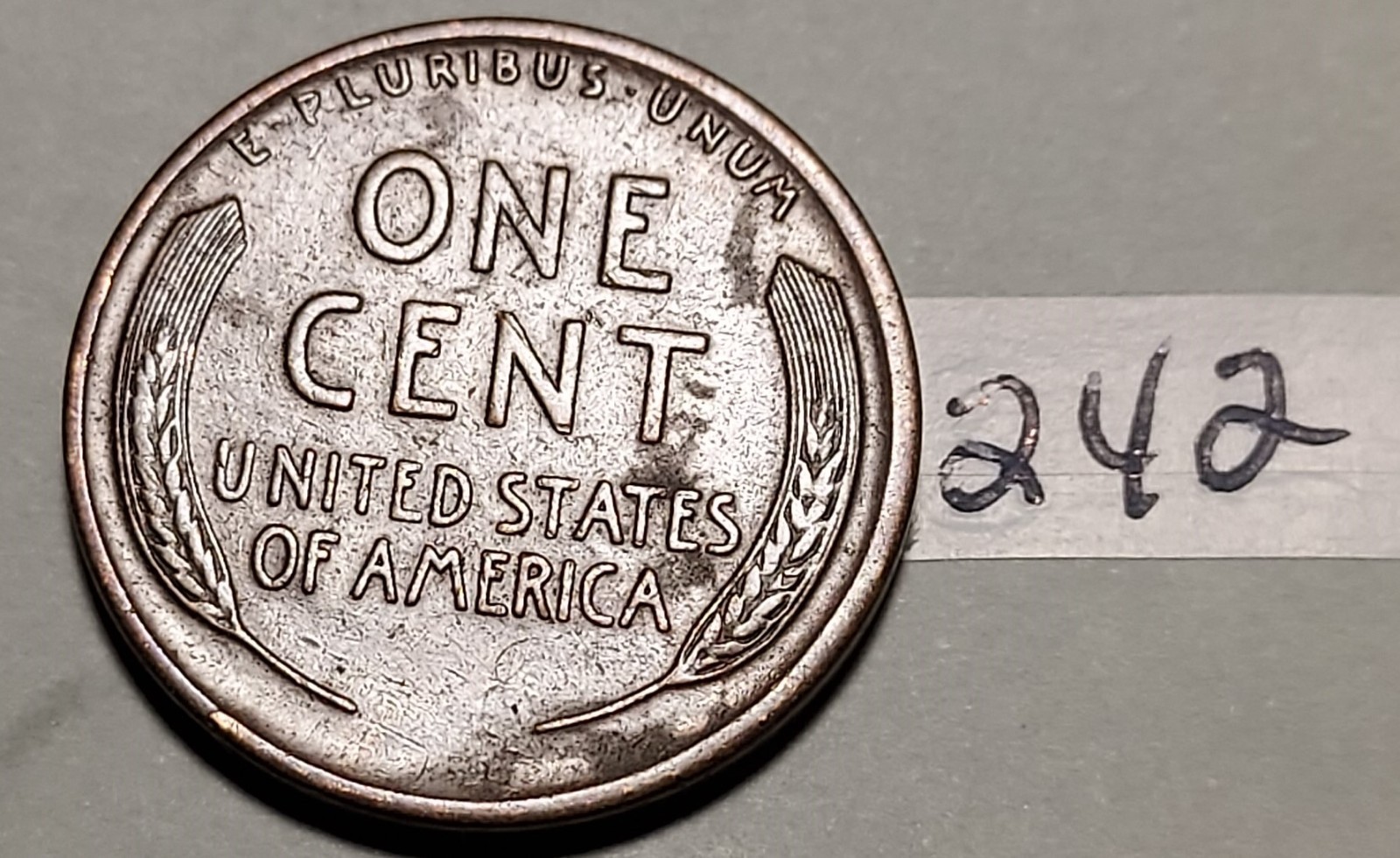 1928-D Lincoln Wheat Cent VERY FINE #242