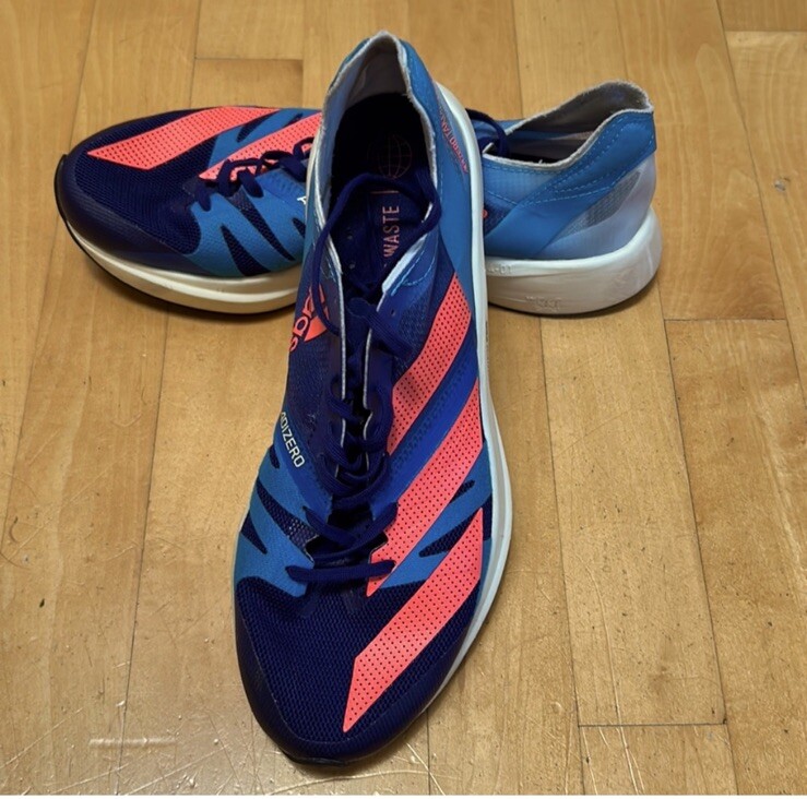 Adidas Adizero Takumi Sen 8 Running Shoes Mens 6.5 Legacy Indigo Blue
